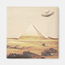 Giza Spacesship Magnet
