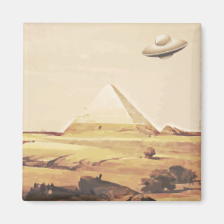 Giza Spacesship Magnet