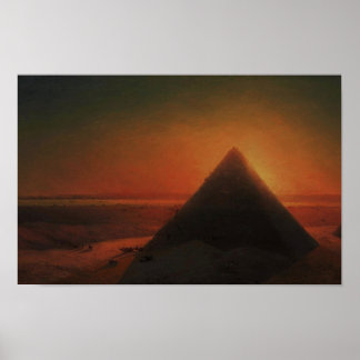 Gizas pyramid poster