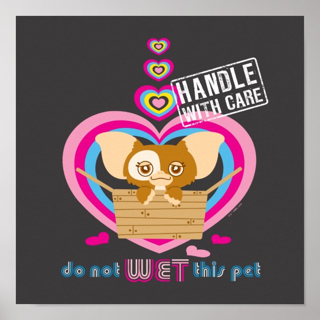 Gizmo | Blöt inte detta sällskapsdjur Poster (Framsidan)