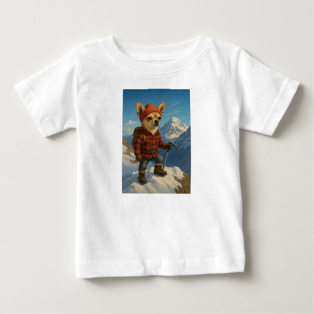 Gizmo Conquers Mont Blanc – The Alpine Adventure T Shirt (Framsida)
