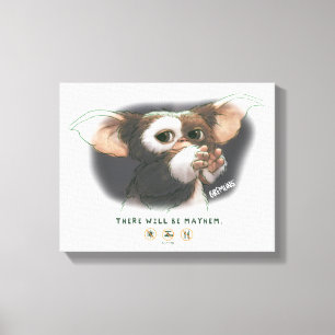 Gizmo Det Blir Kaos Canvastryck
