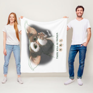 Gizmo Det Blir Kaos Fleecefilt
