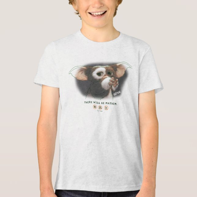 Gizmo Det Blir Kaos T Shirt (Framsida)