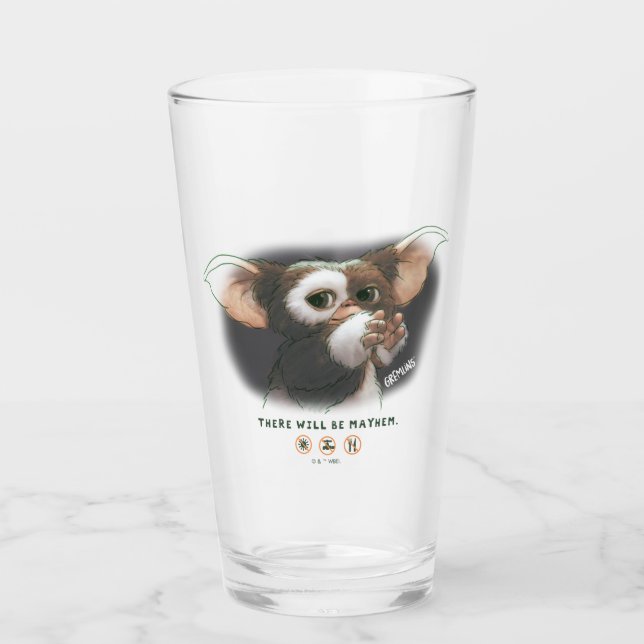Gizmo Det Kommer Att Bli Kaos Glaskopp (Framsida)