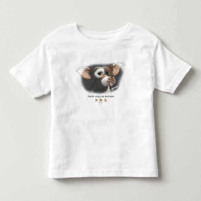 Gizmo Det Kommer Att Bli Kaos T Shirt (Framsida)