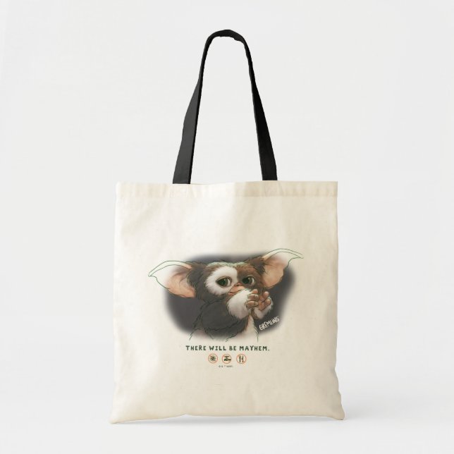 Gizmo Det Kommer Att Bli Kaos Tygkasse (Framsidan)
