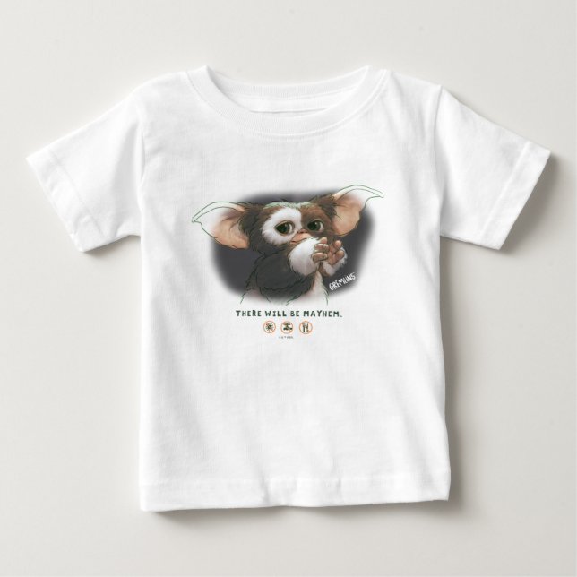 Gizmo Det Kommer Bli Kaos T Shirt (Framsida)