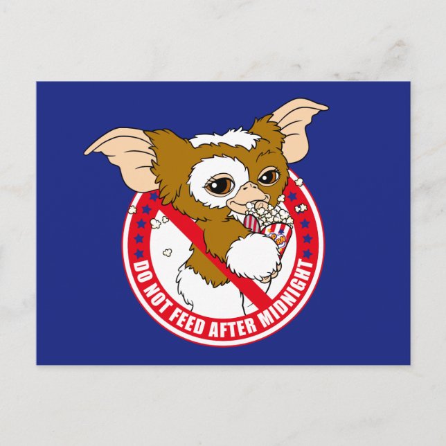 Gizmo | Do Not Feed After Midnight Vykort (Framsida)