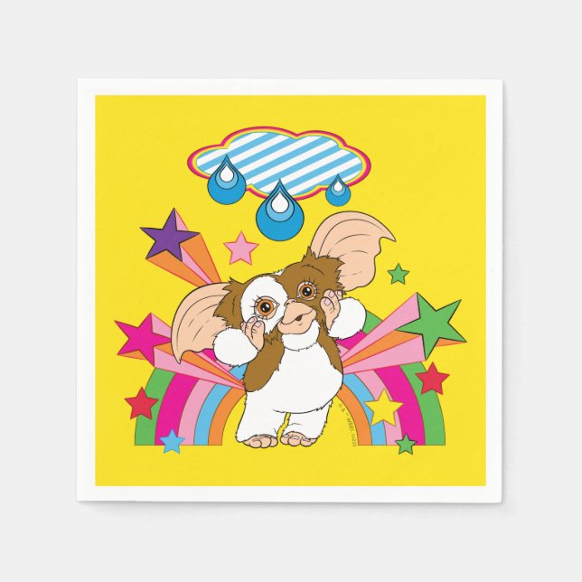 Gizmo | Dreaming av regndroppar Pappersservett (Framsidan)