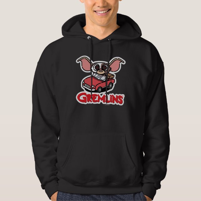 Gizmo | Drivrutin för Tecknad av ljud Hoodie (Framsida)