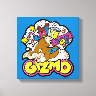 Gizmo Drömning av sötsaker Canvastryck