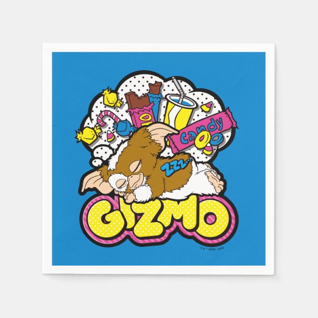 Gizmo | Drömning av sötsaker Pappersservett (Framsidan)