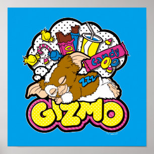 Gizmo Drömning av sötsaker Poster