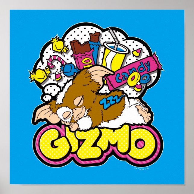 Gizmo | Drömning av sötsaker Poster (Framsidan)
