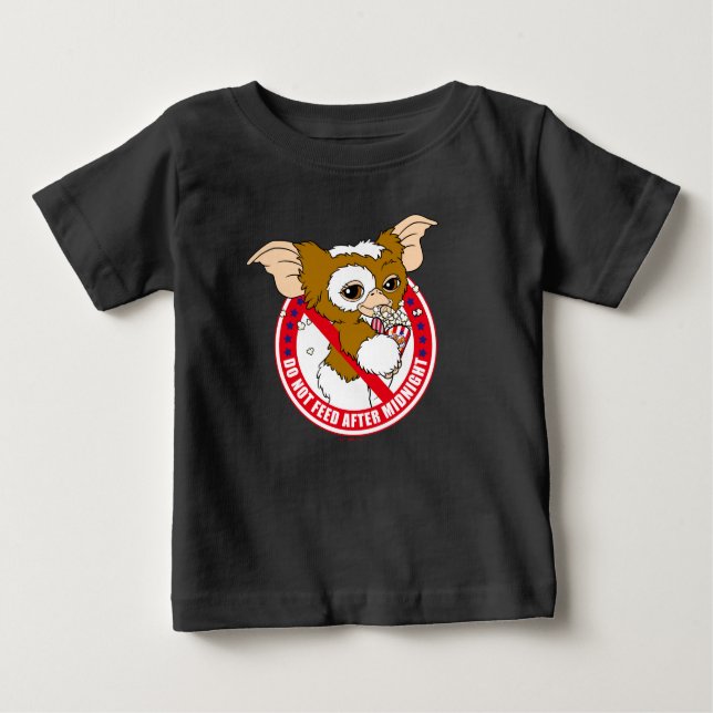 Gizmo | Får inte Matas efter midnatt T Shirt (Framsida)