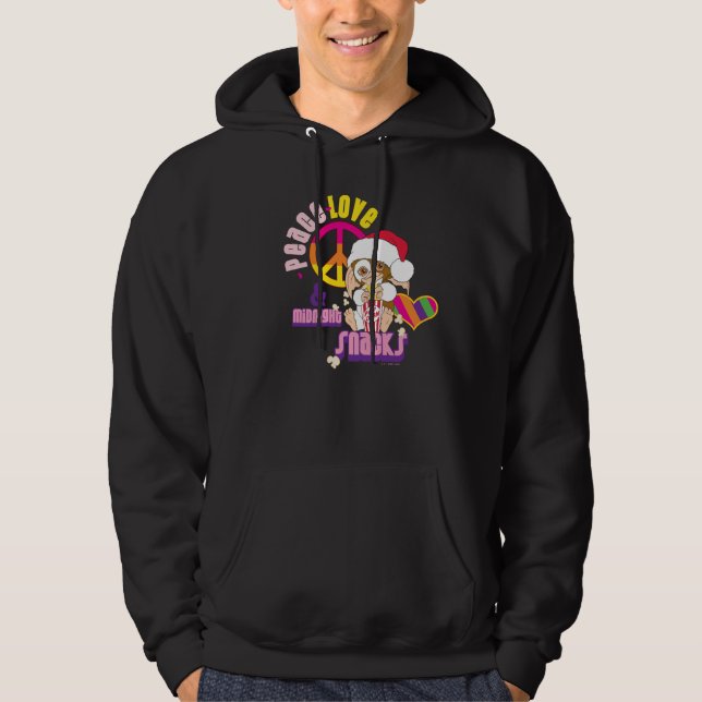 Gizmo | Freden i Kärlek och Midnight Snacks Hoodie (Framsida)