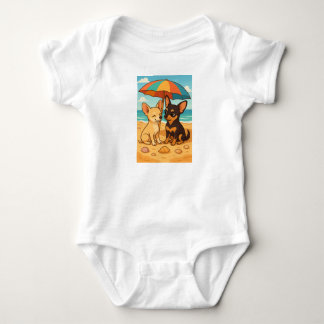 Gizmo in Love – Beach Day with His Sweetheart T Shirt
