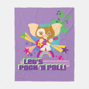 Gizmo Låt oss Sten 'n Roll Fleecefilt