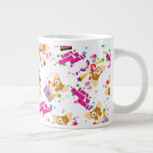 Gizmo Låt oss Sten 'n Roll Mönster Jumbo Mugg