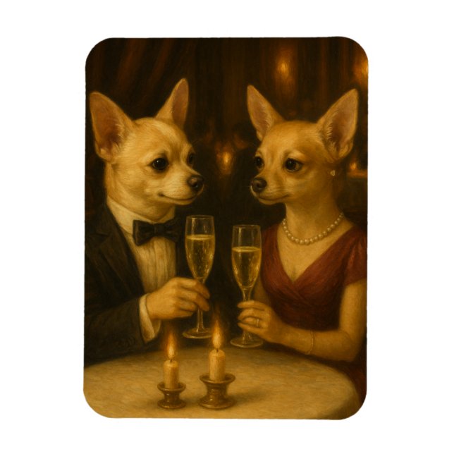 Gizmo’s Romantic Dinner – Champagne & Love Magnet (Vertikal)