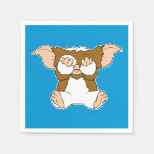 Gizmo Tecken för akut Tecknad Pappersservett