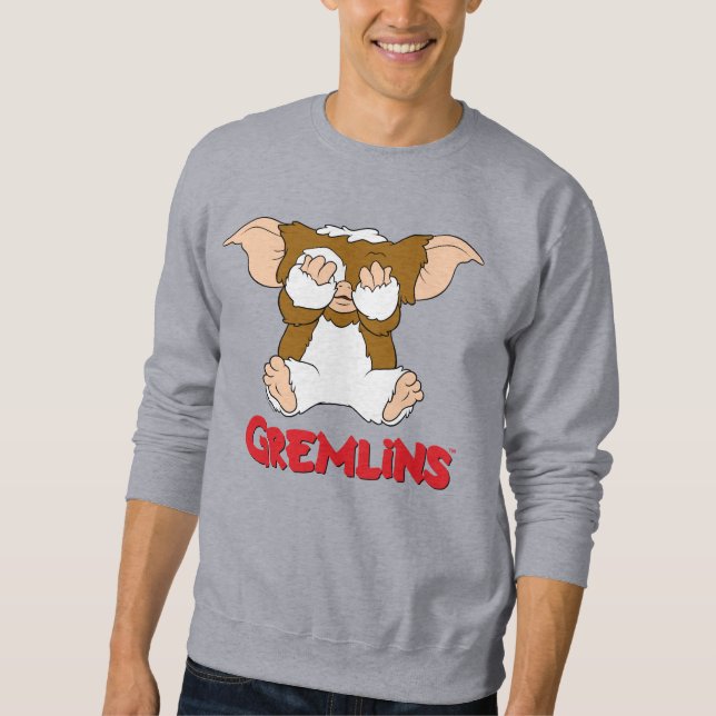 Gizmo| Tecken för Tecknad av ljus Lång Ärmad Tröja (Framsida)