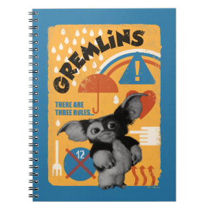 Gizmo Tre Regler Anteckningsbok