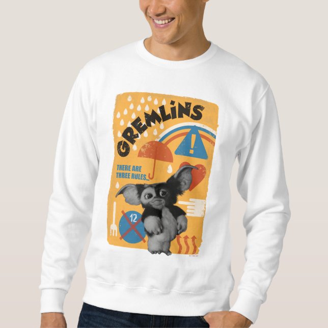 Gizmo | Tre Regler Lång Ärmad Tröja (Framsida)
