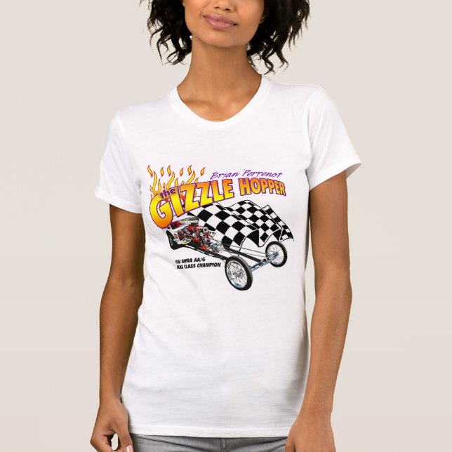 Gizzle Hopperdamer rena Twofer (passar), Tee Shirt (Framsida)