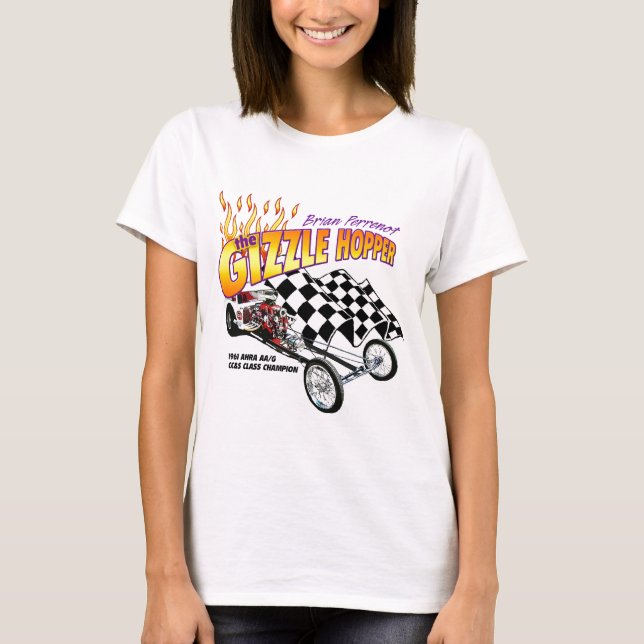 Gizzle Hoppertank Tee Shirt (Framsida)