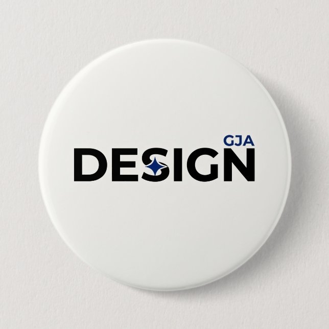 GJA Design Stil Vit  Knapp (Framsida)