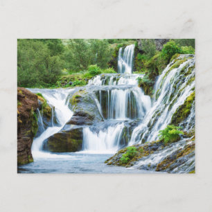 Gjain Waterfalls, Island Vykort