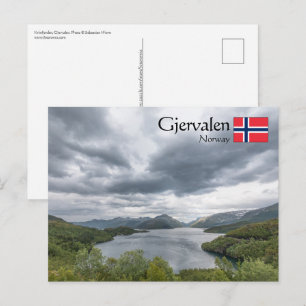 Gjervalen Norge Vykort