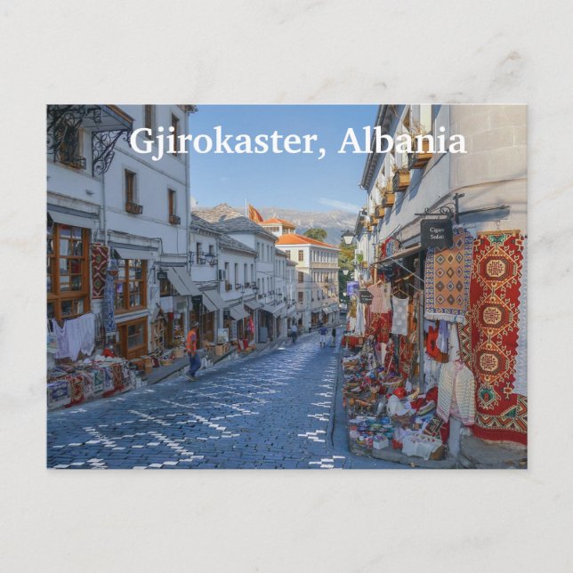Gjirokaster, Albaniens vykort (Framsida)