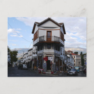 Gjirokaster Old Town, Albanien Vykort