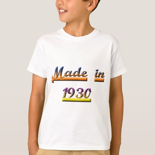 GJORD 1930 TEE (Framsida)