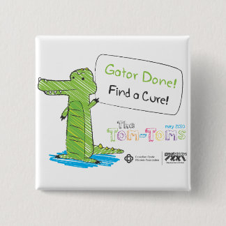 Gjord alligator! knapp