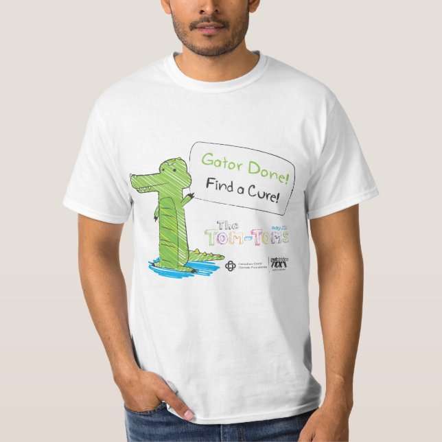 Gjord alligator! t-shirt (Framsida)