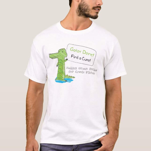 Gjord alligator! t-shirt (Framsida)