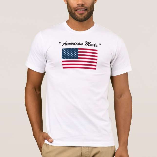 Gjord amerikan t shirt (Framsida)