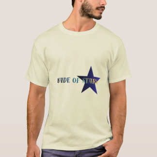 gjord av stjärnor t shirt