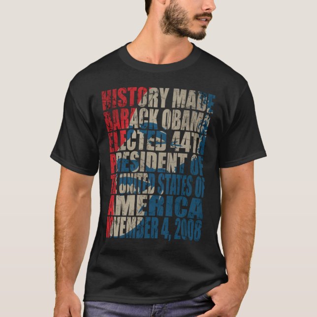 Gjord historia tee shirt (Framsida)