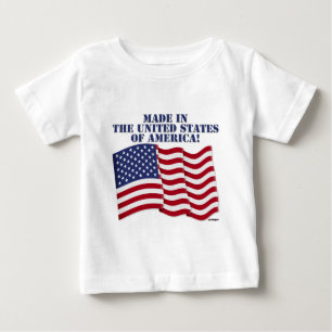 GJORD I AMERIKAS FÖRENTA STATER! T-SHIRT