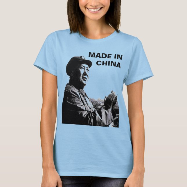 GJORD I CHINA T-SHIRT (Framsida)