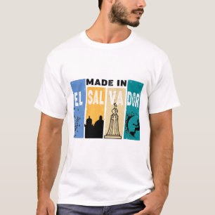 GJORD I EL SALVADOR T SHIRT