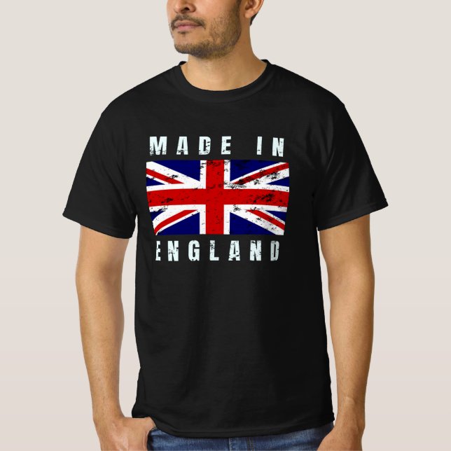 gjord i England T Shirt (Framsida)