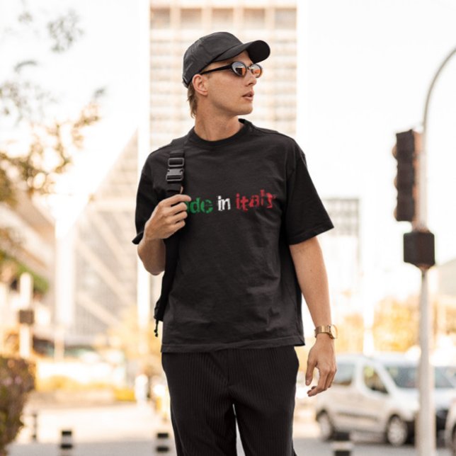 gjord i Italien skjorta Tee Shirt (Made in Italy Dark Tee)