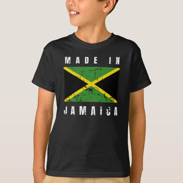 gjord i jamaica t shirt (Framsida)