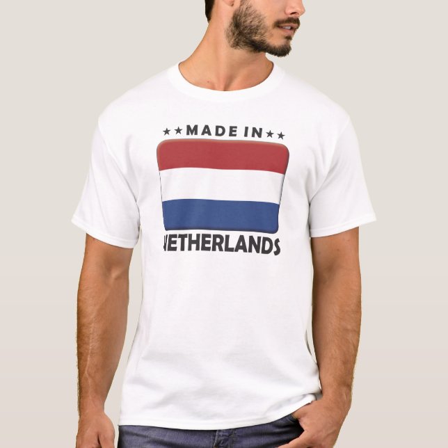 Gjord Nederländerna Tröja (Framsida)